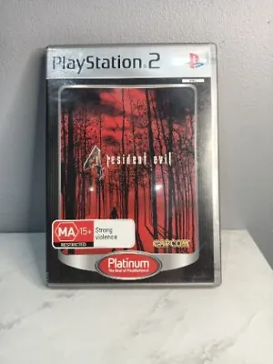 RESIDENT EVIL 4    PlayStation  2  PAL   AUS Tracked Postage  • $44.95