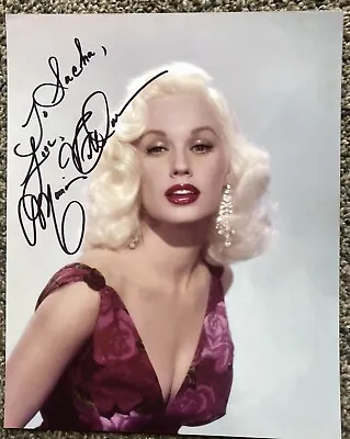 MAMIE VAN DOREN SEXY Hand Signed Autographed 8 X 10 PHOTO W/COA • $145