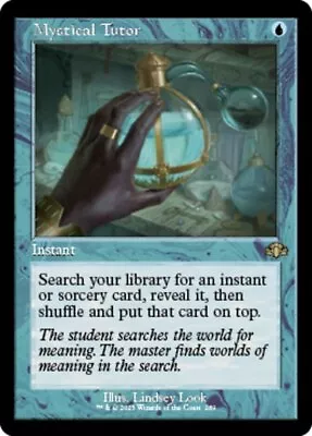 [1x] Mystical Tutor - Retro Frame - Near Mint English - Dominaria Remastered Ex • $7.39