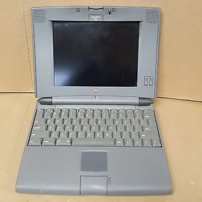 Apple Macintosh PowerBook 520c Laptop - No PwrCrd/Batt (Vintage) M4880 For Parts • $72.98