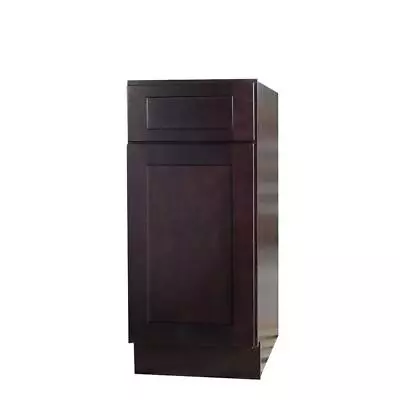 Bremen Cabinetry Kitchen Cabinets 34  H X 12 W X 24 D Brown Plywood Base Cabinet • $329.08