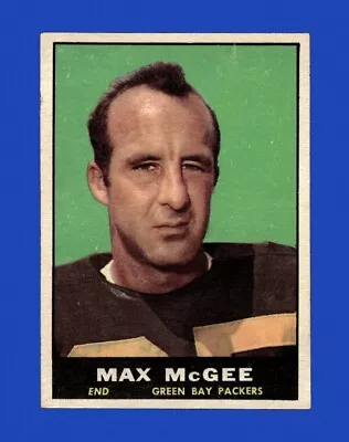 1961 Topps Set-Break # 42 Max McGee VG-VGEX (crease) *GMCARDS* • $0.79