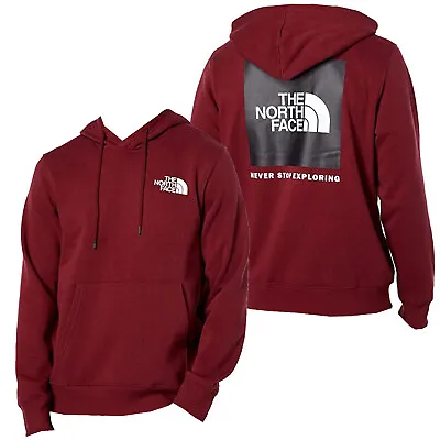 $49.99 • Buy The North Face Mens - Box NSE Pullover Hoodie Sweater - Cordovan / TNF Black
