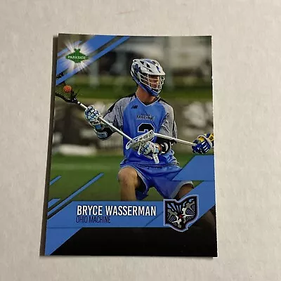 2019 Parkside Major Lacrosse League MLL Card BRYCE WASSERMAN 150 • $0.99