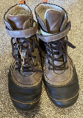 J-41 Hiking Boots Women’s Size 9B Brown Vegan Upper Lace Up Ankle Bootie • $39.95