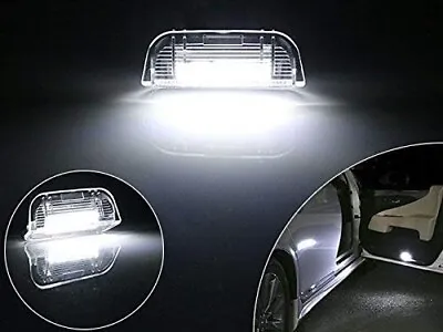 2x White LED Side Door Courtesy Lights Lamps For 2011 - 2018 Volkswagen Touareg • $15.99