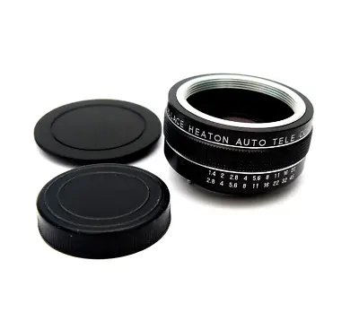 Wallace Heaton Auto Tele Converter 2x With Caps. KO472 - UK Dealer • £7.99