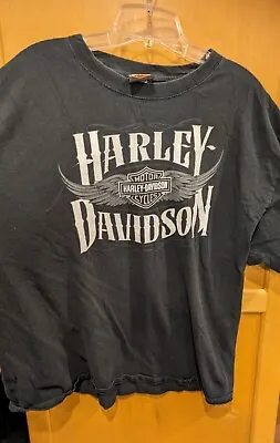 Vintage Harley Davidson Danbury CT Tee T-Shirt Men's XL • $18