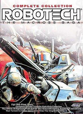 Robotech - The Macross Saga - Complete Collection [DVD] Excellent Condition Ka • $17.59