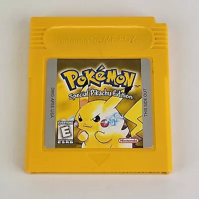 Pokemon Yellow Special Pikachu Edition GameBoy Authentic TESTED AND SAVES • $109.83