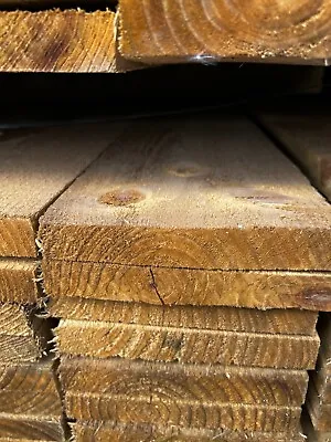 Tanalised Rough Sawn Timber 6x1 (150mm X 22mm) 4.2m  • £7.45