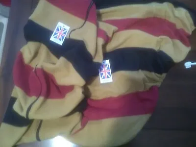£24 • Buy Newmarket Stripe Fleece Saddle Cover And Bridle Bag