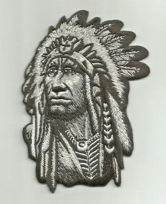  Indian Warrior  Patch Embroidered For Motorcycle Vest / Jacket Bsa Ariel Honda • $3.99