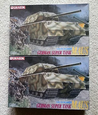 NIB Dragon 6007 1/35 German Super Tank  Maus  Model Kits US Seller • $69