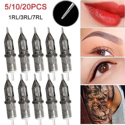 5/10/20PCS Disposable Cartridges Sterilized Round Liners Tattoo Needle Shaders • $15.55