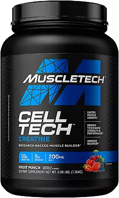 Creatine Monohydrate Powder Muscletech Cell-Tech Creatine Post Workout Recovery  • $43.66