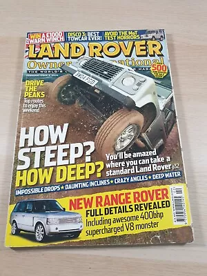 Land Rover Owner International Magazine February 2005 Issue 2 Drive The Peaks • £0.99