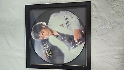 Michael Jackson Thriller Limited Edition Picture Disc Vinyl LP 2 Sided Framed • $25