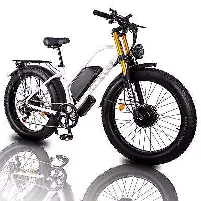 KETELES XF4000 Mountain Beast Mountain Fat 26” E-Bike Dual Motor 48V 23Ah 2OOOW • £1490