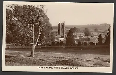 Postcard Cerne Abbas Nr Dorchester Dorset View From Beaver RP By Local Shutler • £6.99
