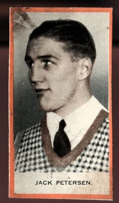 £6 • Buy Tobacco Card, Godfrey Phillips, BDV, Package Issue 1932/34, Boxer, Jack Petersen