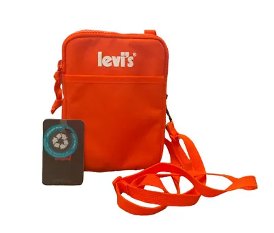 Levi's Crossbody Orange Bag Adjustable Stap • $10