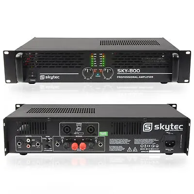 Skytec 172.050 DJ Power Amplifier 800 Watt • £195