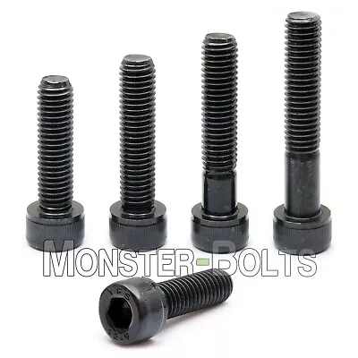 M12 Socket Head Cap Screws 12.9 Alloy Steel W/ Black Oxide DIN 912 Coarse 1.75 • $12.36
