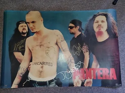 Pantera Poster Autographed Dimebag • $1500