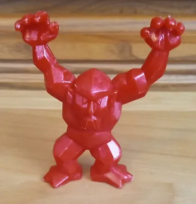 Vintage 1980s Mattel ARCO Mad Scientist Red Rock Figure Monster Alien Toy • $13.99