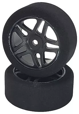 NHX RC 1/10 Alpha SH40 Pre-Glued Foam Tires/Wheels 26mm (2) Black • $11.95