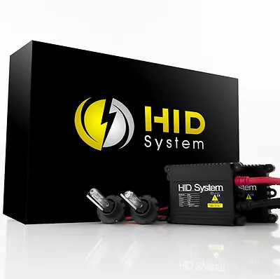 HID System SLIM HID Conversion Kit H4 H7 H11 H13 9003 9006 6K 5K Hi-Lo Bi-Xenon • $35.44