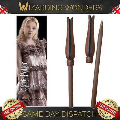 £9.49 • Buy Luna Lovegood Wand Pen And Bookmark Harry Potter Official Noble Gift UK