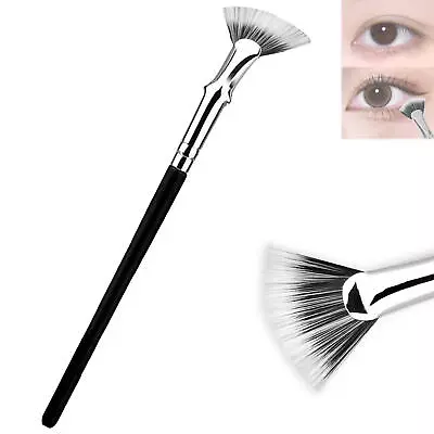 120° Angled Fan Mascara Brush Eyelash & Eyebrow Makeup Brush Tool • $6.83