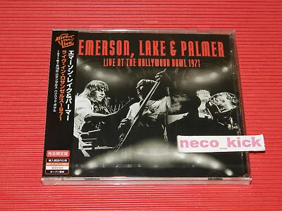 4bt Elp Emerson Lake & Palmer Live At The Hollywood Bowl 1971 Japan Cd • $24.55