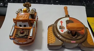 GeoTrax Pixar Disney Cars 2 RC Spy Mater Turbo Truck Remote Control 2010 Works • $29.95