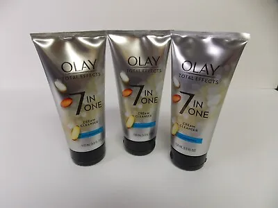 $23.87 • Buy 3 X -Olay Total Effects Nourishing Cream Facial Cleanser 5 FL OZ - FREE SHIP !!