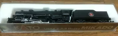 Kato 126-0107 Usra 2-8-2 Heavy #3200 N-scale Mikado Train Great Northern • $150