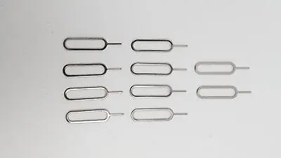 8x Sim Card Removal Tool Tray Eject Needle Pin Key Remover For IPhone Samsung • $4.99