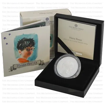 2022 Royal Mint Harry Potter 25 Years Of Magic Two Ounce 2oz Silver Proof Coin • £290