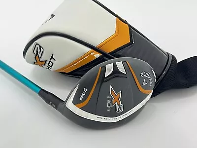 Tour Issue Callaway X2 Hot Pro Deep 3 Wood 14.5 Degree Extra Stiff Tour Ad Gp-7x • £159