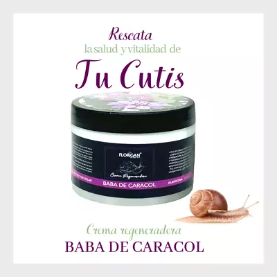 Dynamic Face Cream Baba De Caracol (Snail Mucus) Florigan® 350grs. • $29.99