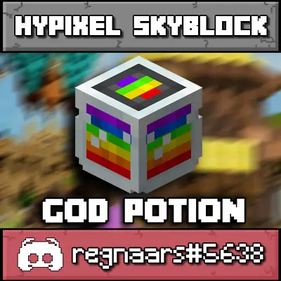 Hypixel Skyblock  | God Potion | Fast And Safe Delivery | • $0.99