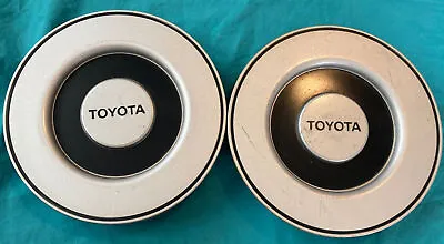 Toyota FX MR2 Tercel Paseo Vintage Rim Hubcaps Wheel CENTER CAPS Covers Original • $49.99