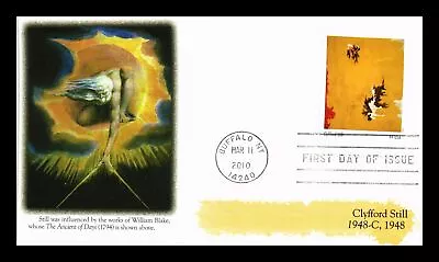 Us Cover Clyfford Still Abstract Expressionists Fdc Fleetwood Cachet • $0.01