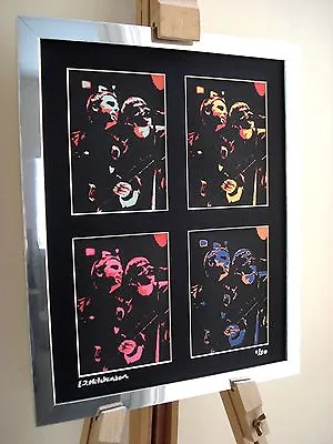 Oasis Liam Noel Gallagher Ltd Edition Signed Pop Art Canvas • £29.99