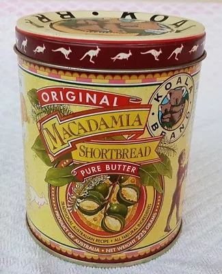 Vintage Koala Brand Original Macadamia Shortbread 225 Grams Tin~great Condition • $19.99