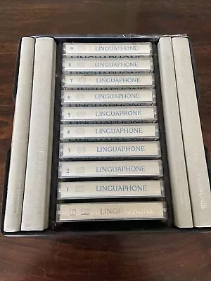 LINGUAPHONE French Language Course Work Tapes With Books And Case VINTAGE • £15