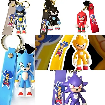 £5.99 • Buy Novelty Sonic Keyring Gift Keychain Pendant Bag Charm Hedgehog