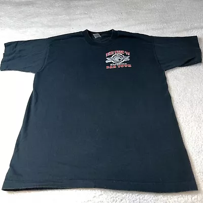 Vintage 90’s 96 Daytona Beach Bar Bike Week Harley Davidson Single Stitch Large • $24.99